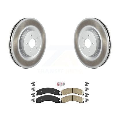 Coated Disc Rotors and Ceramic Brake Pads Kit-KGA-103642 - Kit.bestparts.ca