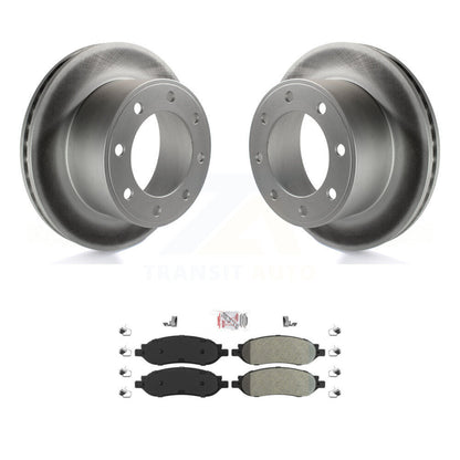 Coated Disc Rotors and Semi-Metallic Brake Pads Kit-KGA-103656 - Kit.bestparts.ca