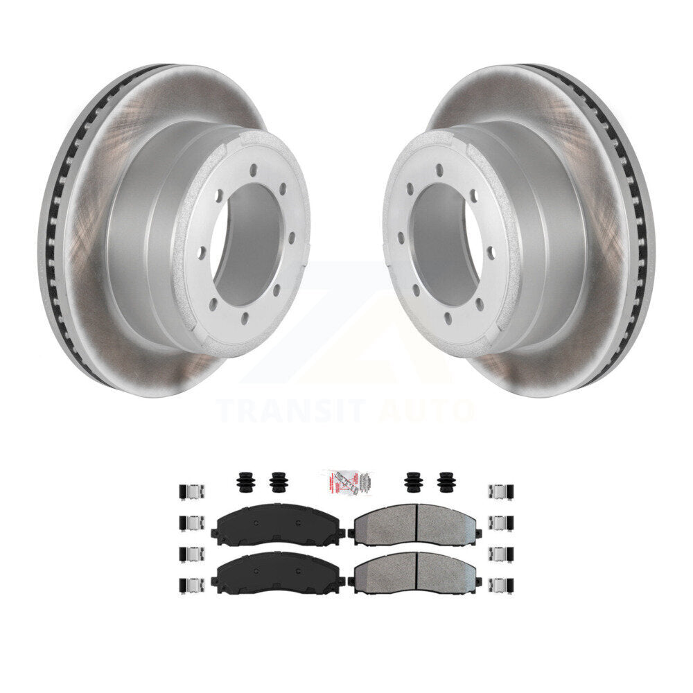 Coated Disc Rotors and Semi-Metallic Brake Pads Kit-KGA-103661 - Kit.bestparts.ca