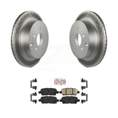 Coated Disc Rotors and Ceramic Brake Pads Kit-KGA-103665 - Kit.bestparts.ca
