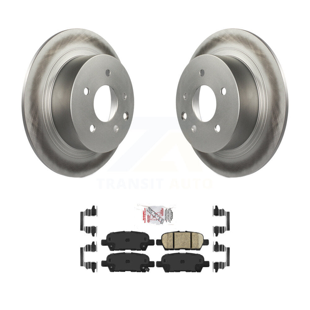Coated Disc Rotors and Ceramic Brake Pads Kit-KGA-103667 - Kit.bestparts.ca