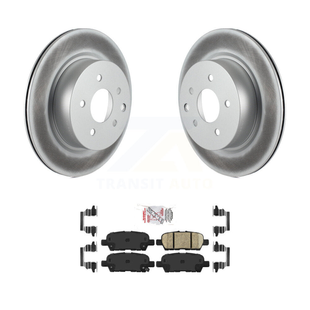 Coated Disc Rotors and Ceramic Brake Pads Kit-KGA-103669 - Kit.bestparts.ca Kit.bestparts.ca