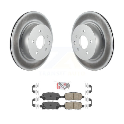 Coated Disc Rotors and Ceramic Brake Pads Kit-KGA-103678 - Kit.bestparts.ca