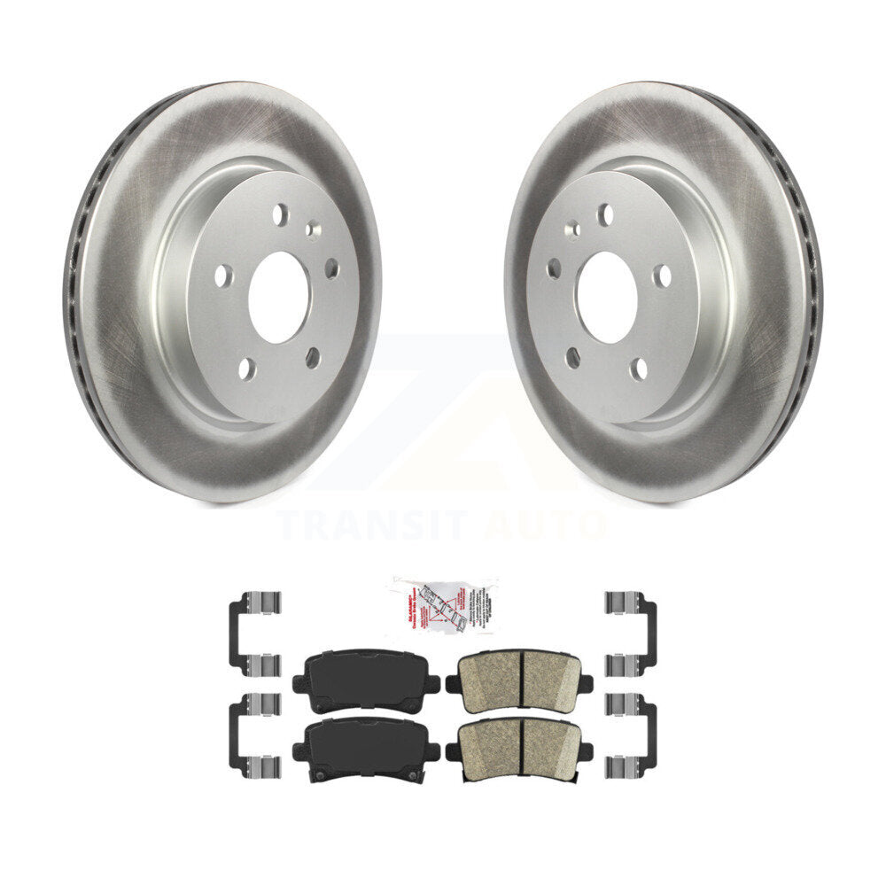 Coated Disc Rotors and Ceramic Brake Pads Kit-KGA-103679 - Kit.bestparts.ca