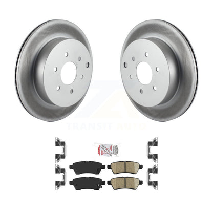 Coated Disc Rotors and Ceramic Brake Pads Kit-KGA-103727 - Kit.bestparts.ca