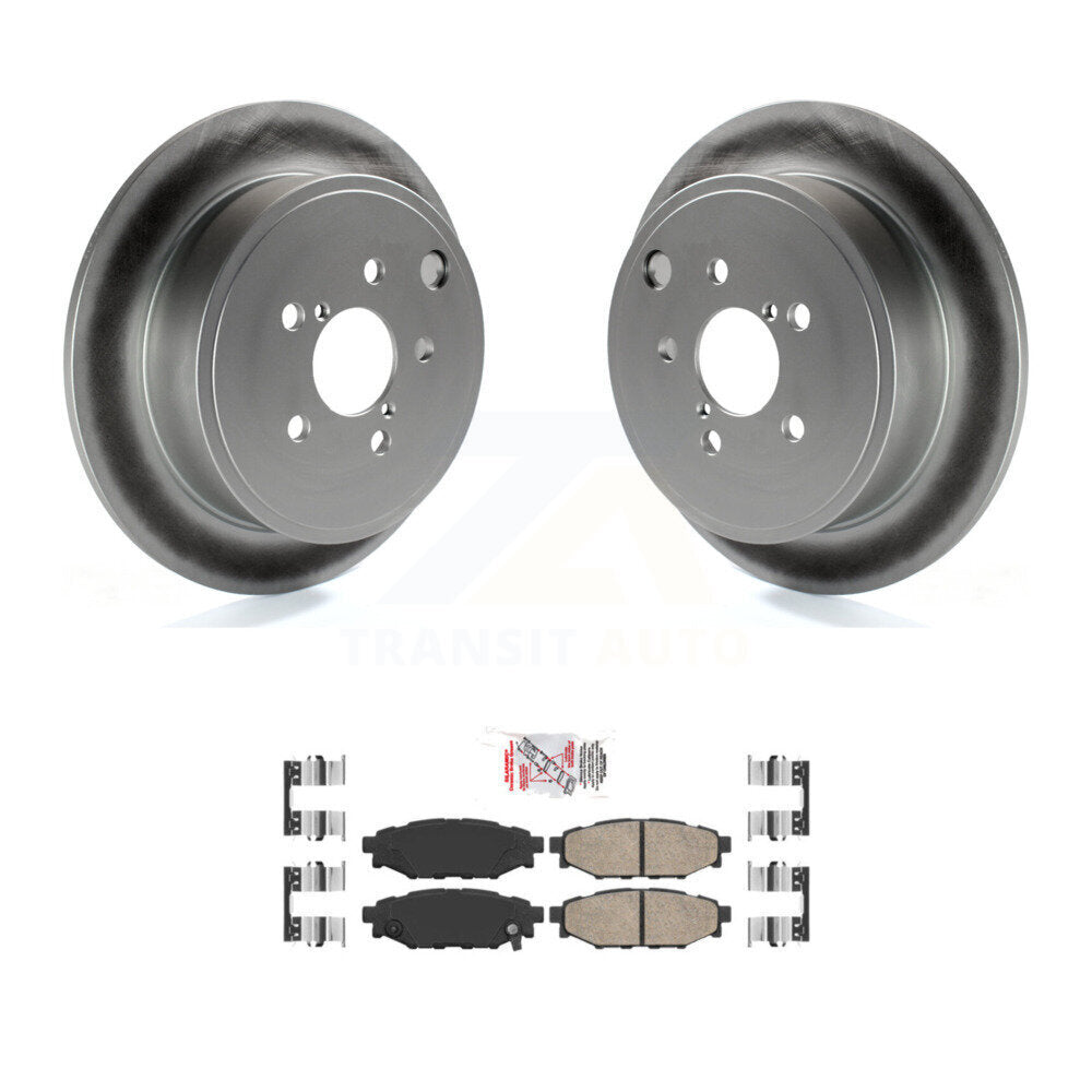 Coated Disc Rotors and Ceramic Brake Pads Kit-KGA-103728 - Kit.bestparts.ca