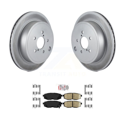 Coated Disc Rotors and Ceramic Brake Pads Kit-KGA-103736 - Kit.bestparts.ca