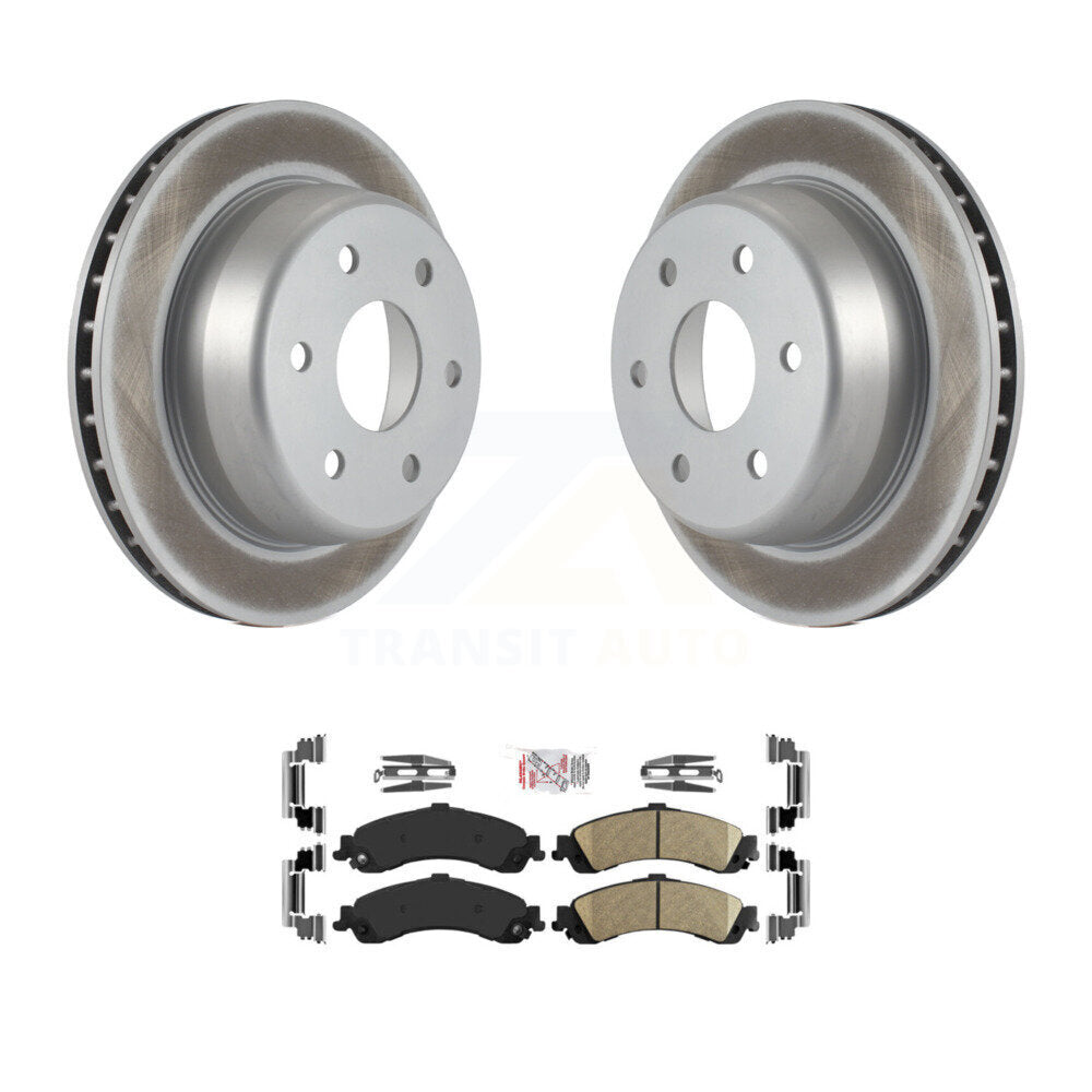 Coated Disc Rotors and Ceramic Brake Pads Kit-KGA-103761 - Kit.bestparts.ca