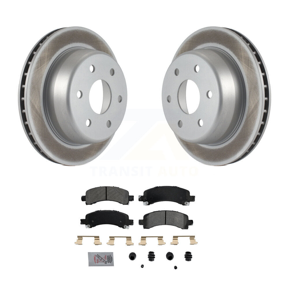 coated disc rotors and semi metallic brake pads-kga-103762 - Kit.bestparts.ca