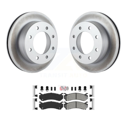 Coated Disc Rotors and Semi-Metallic Brake Pads Kit-KGA-103766 - Kit.bestparts.ca