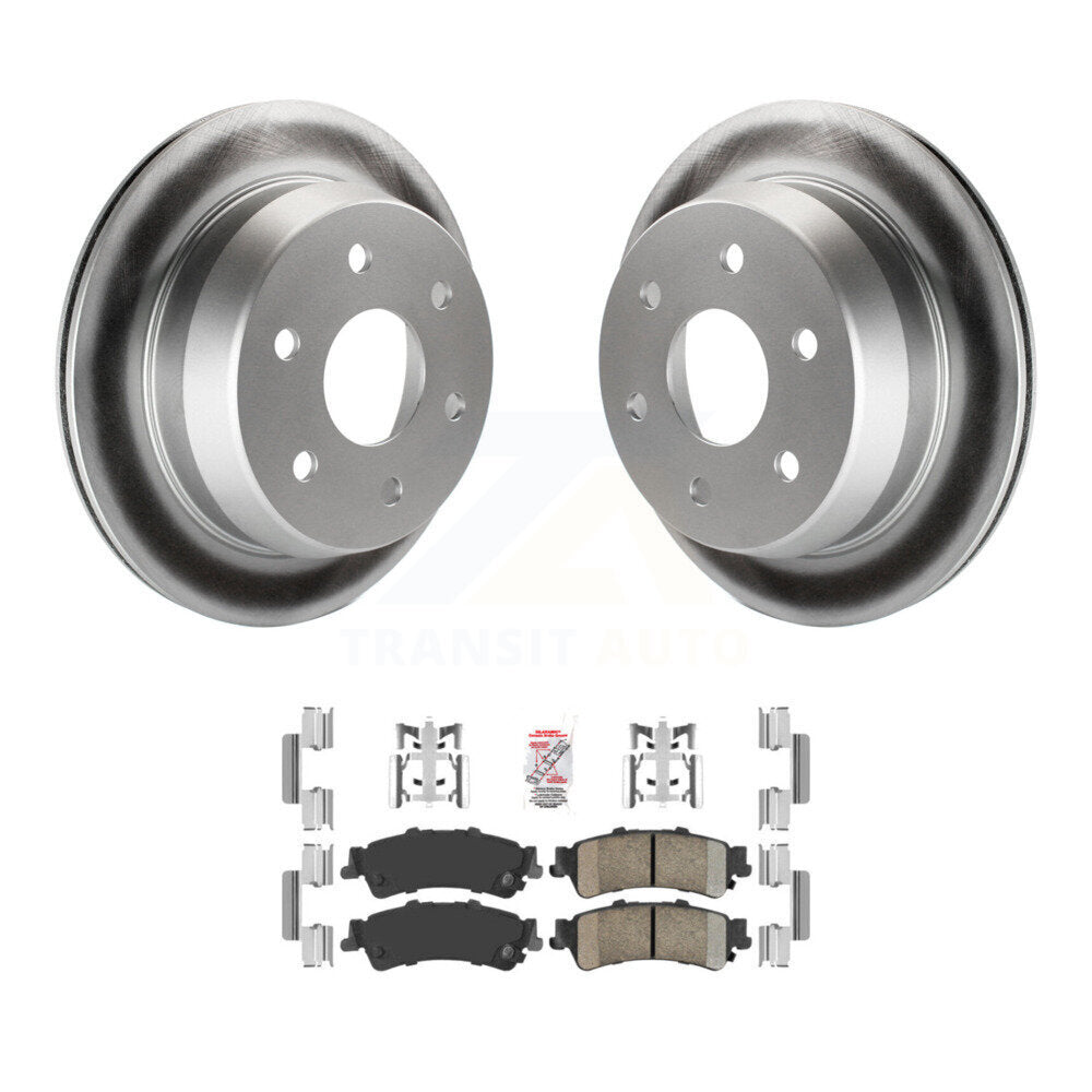 Coated Disc Rotors and Ceramic Brake Pads Kit-KGA-103768 - Kit.bestparts.ca
