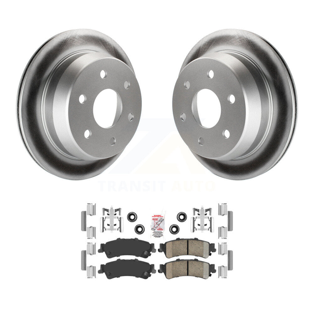 Coated Disc Rotors and Ceramic Brake Pads Kit-KGA-103770 - Kit.bestparts.ca
