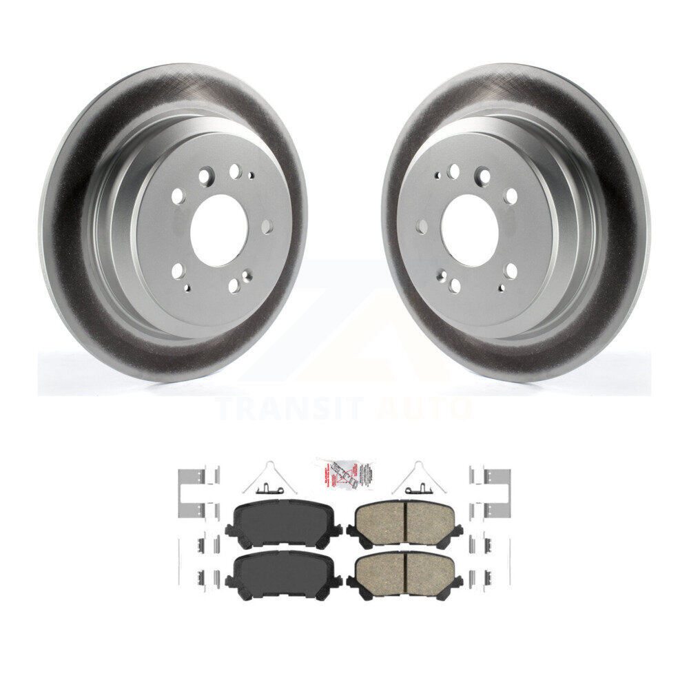 Coated Disc Rotors and Ceramic Brake Pads Kit-KGA-103779 - Kit.bestparts.ca