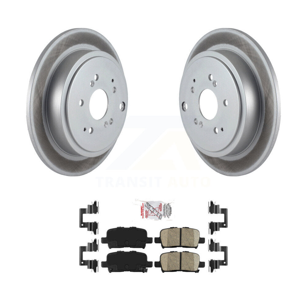 Coated Disc Rotors and Ceramic Brake Pads Kit-KGA-103791 - Kit.bestparts.ca
