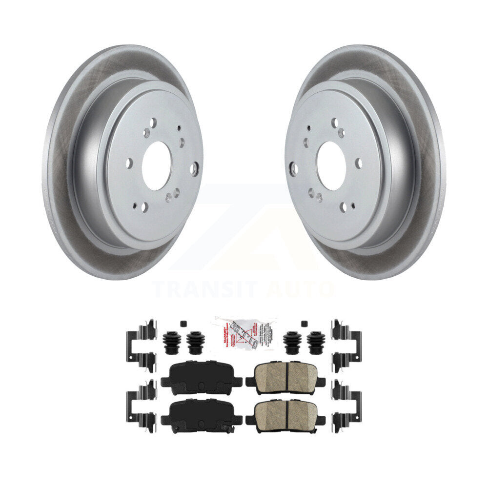Coated Disc Rotors and Ceramic Brake Pads Kit-KGA-103792 - Kit.bestparts.ca