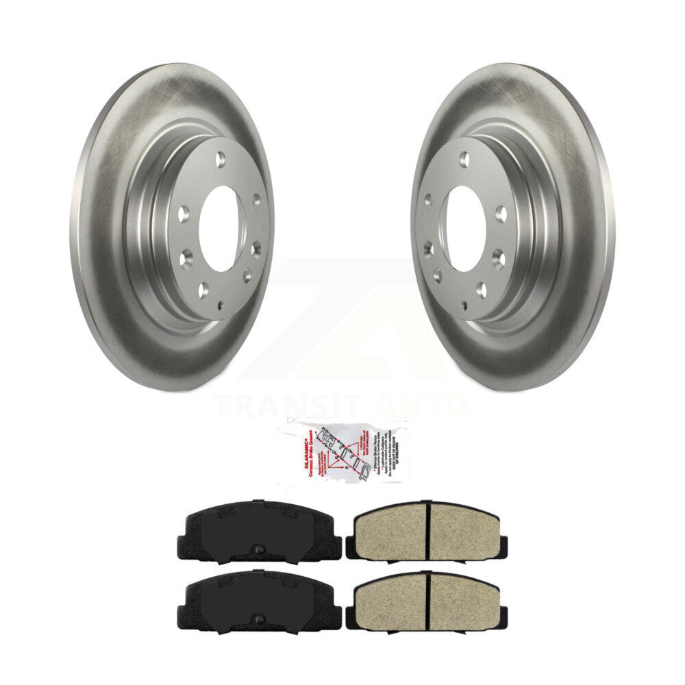 Coated Disc Rotors and Semi-Metallic Brake Pads Kit-KGA-103795 - Kit.bestparts.ca Kit.bestparts.ca