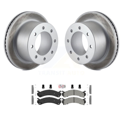 Coated Disc Rotors and Semi-Metallic Brake Pads Kit-KGA-103797 - Kit.bestparts.ca