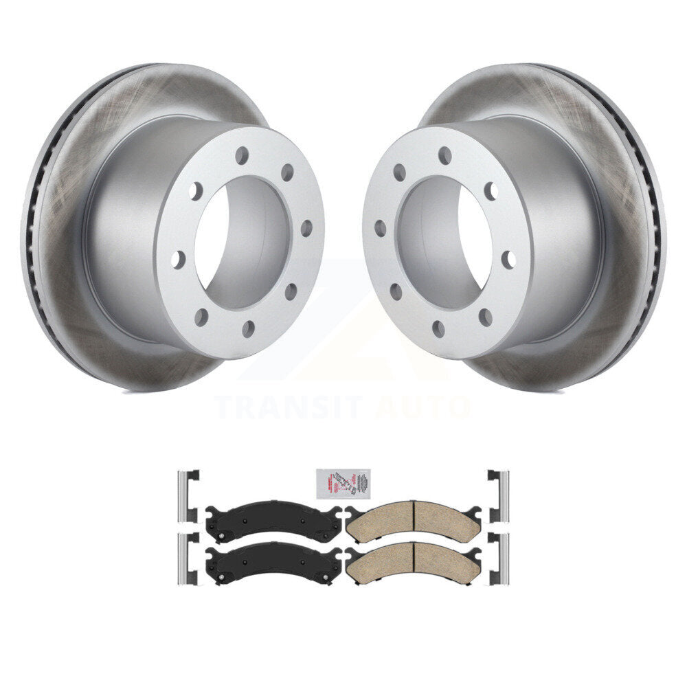 Coated Disc Rotors and Ceramic Brake Pads Kit-KGA-103799 - Kit.bestparts.ca