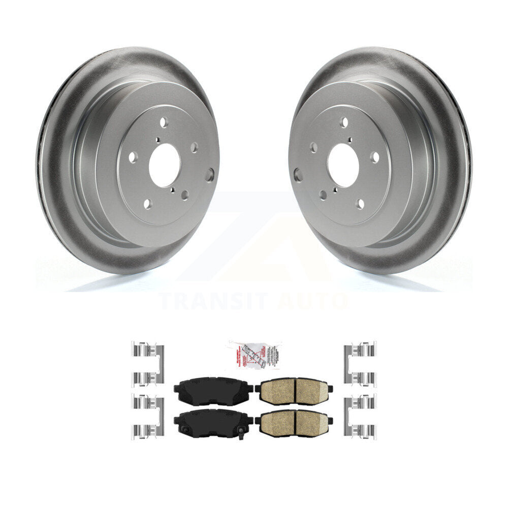 Coated Disc Rotors and Ceramic Brake Pads Kit-KGA-103802 - Kit.bestparts.ca Kit.bestparts.ca