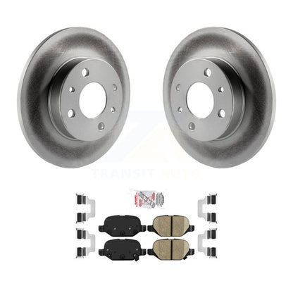 Coated Disc Rotors and Ceramic Brake Pads Kit-KGA-103804 - Kit.bestparts.ca
