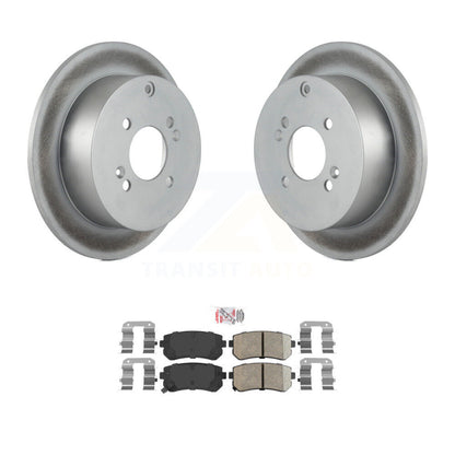 Coated Disc Rotors and Ceramic Brake Pads Kit-KGA-103814 - Kit.bestparts.ca