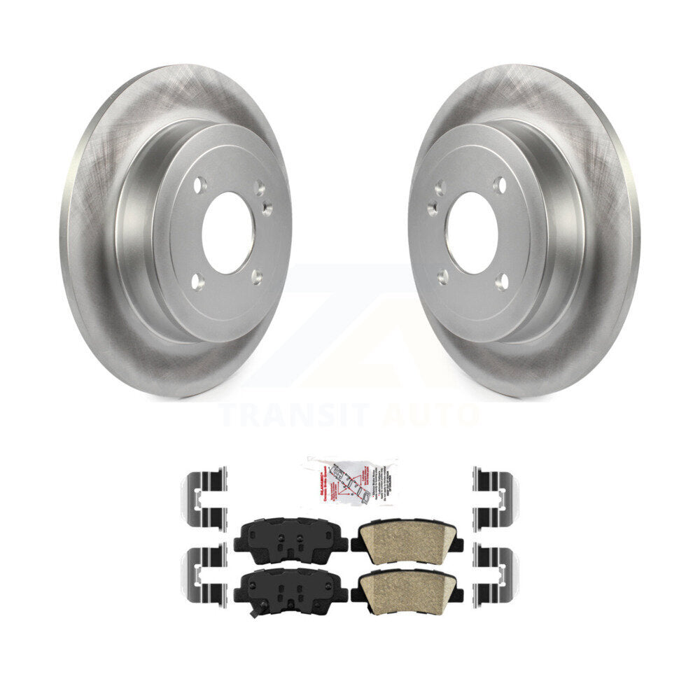 Coated Disc Rotors and Ceramic Brake Pads Kit-KGA-103817 - Kit.bestparts.ca