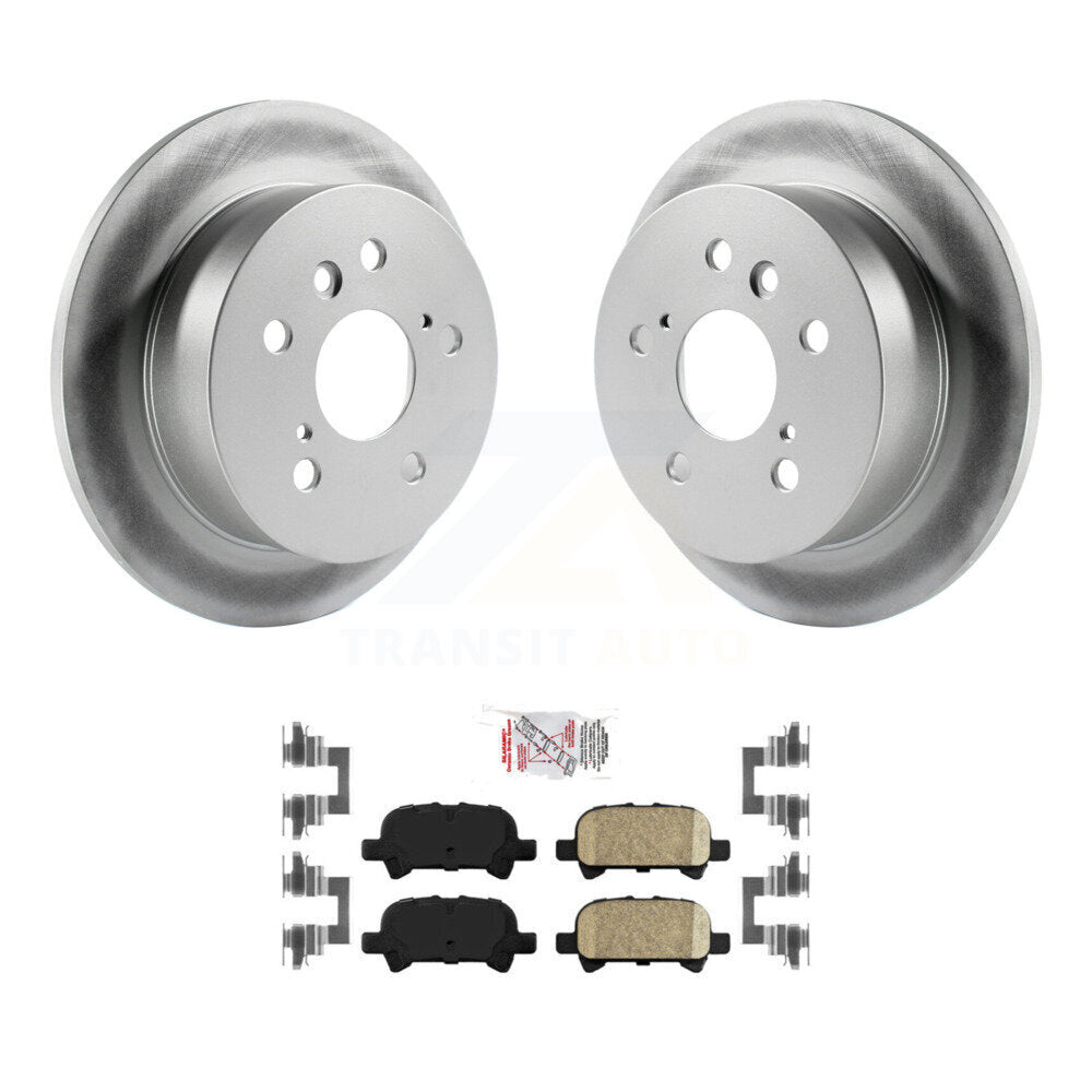 Coated Disc Rotors and Ceramic Brake Pads Kit-KGA-103821 - Kit.bestparts.ca