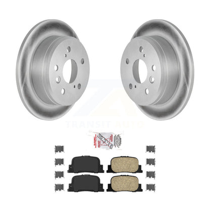 Coated Disc Rotors and Ceramic Brake Pads Kit-KGA-103824 - Kit.bestparts.ca