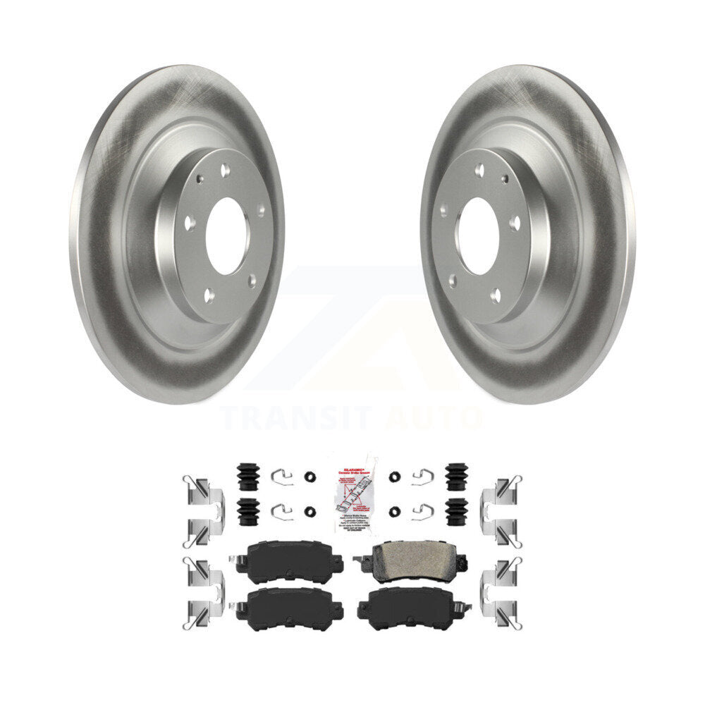 Coated Disc Rotors and Ceramic Brake Pads Kit-KGA-103839 - Kit.bestparts.ca