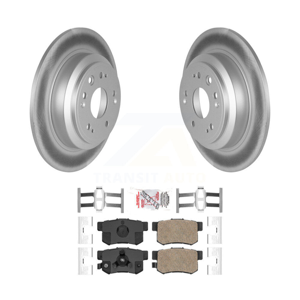 Coated Disc Rotors and Ceramic Brake Pads Kit-KGA-103852 - Kit.bestparts.ca