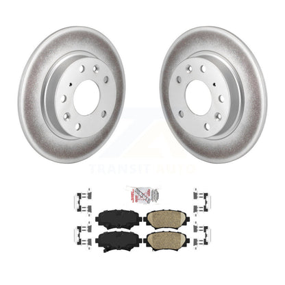 Coated Disc Rotors and Ceramic Brake Pads Kit-KGA-103870 - Kit.bestparts.ca