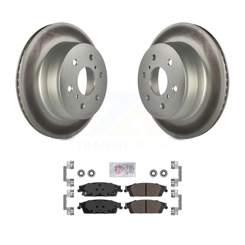 Coated Disc Rotors and Semi-Metallic Brake Pads Kit-KGA-103872 - Kit.bestparts.ca Kit.bestparts.ca