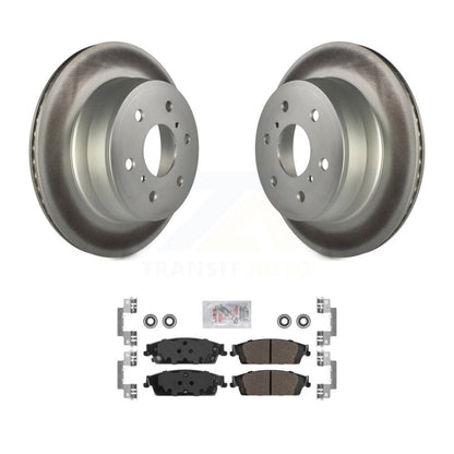 Coated Disc Rotors and Semi-Metallic Brake Pads Kit-KGA-103872 - Kit.bestparts.ca