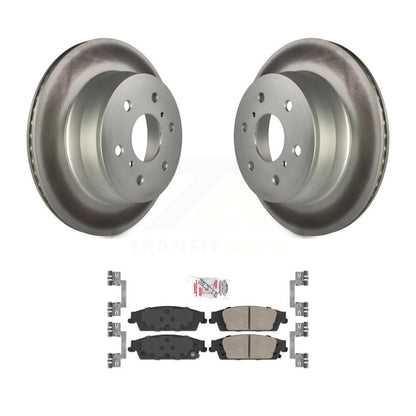 Coated Disc Rotors and Ceramic Brake Pads Kit-KGA-103873 - Kit.bestparts.ca
