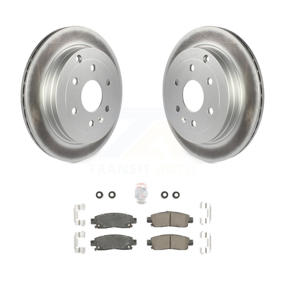 coated disc rotors and ceramic brake pads-kga-103878 - Kit.bestparts.ca