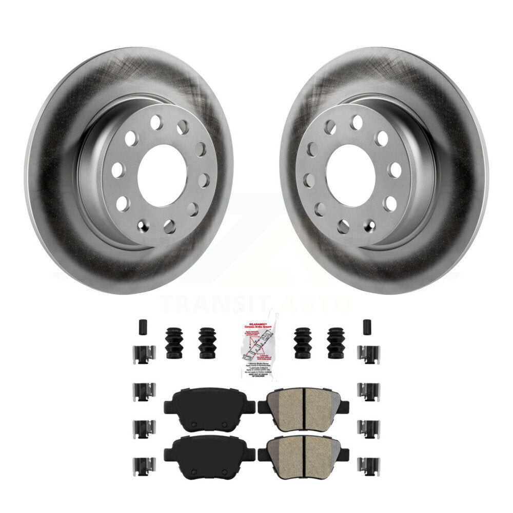Coated Disc Rotors and Semi-Metallic Brake Pads Kit-KGA-103882 - Kit.bestparts.ca Kit.bestparts.ca