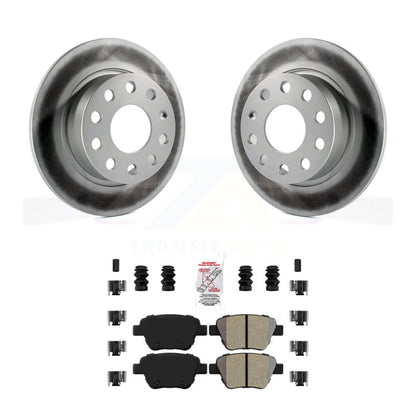 Coated Disc Rotors and Semi-Metallic Brake Pads Kit-KGA-103884 - Kit.bestparts.ca