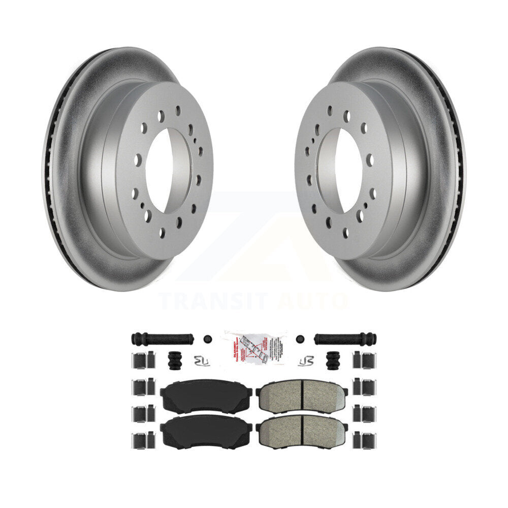 Coated Disc Rotors and Semi-Metallic Brake Pads Kit-KGA-103903 - Kit.bestparts.ca
