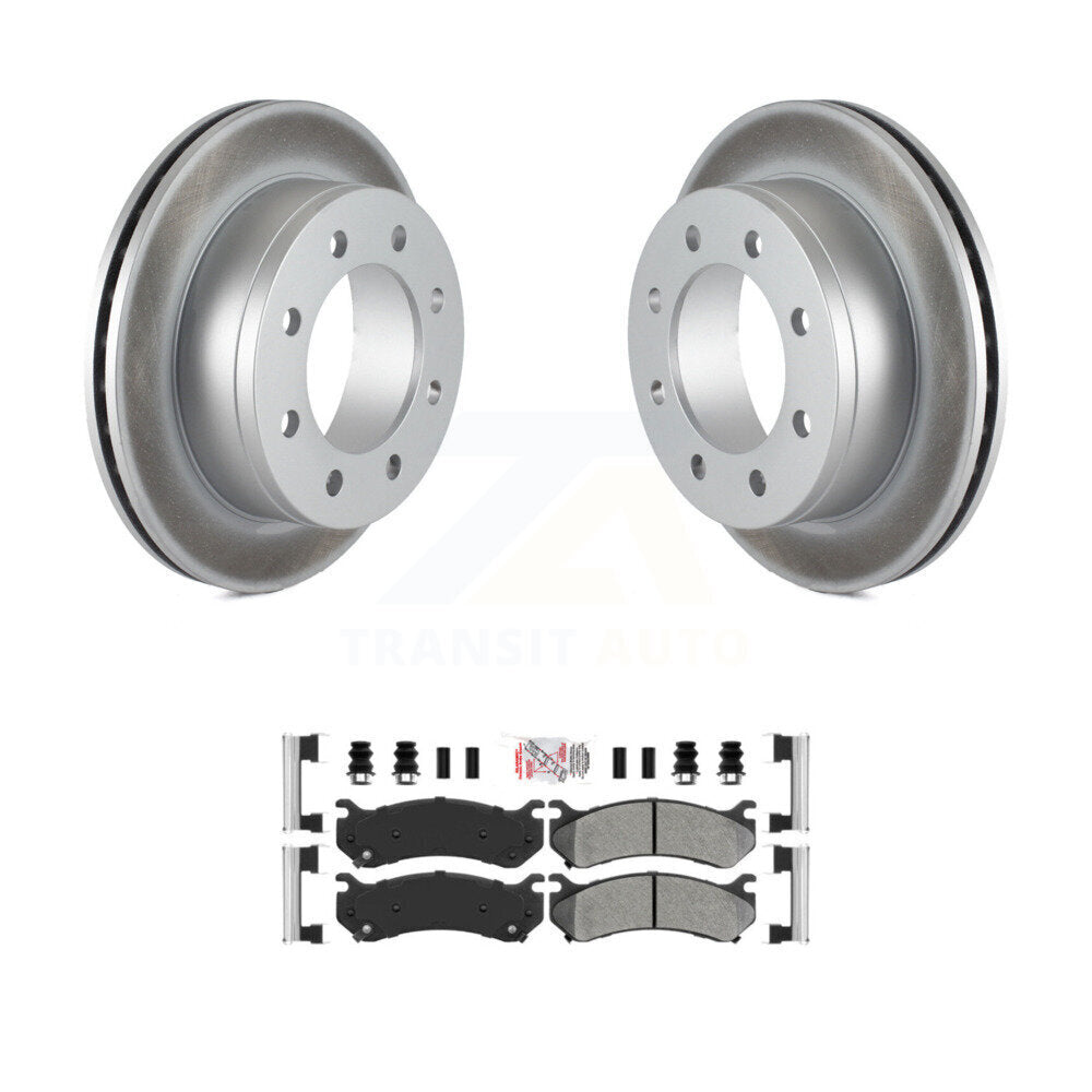 Coated Disc Rotors and Semi-Metallic Brake Pads Kit-KGA-103904 - Kit.bestparts.ca
