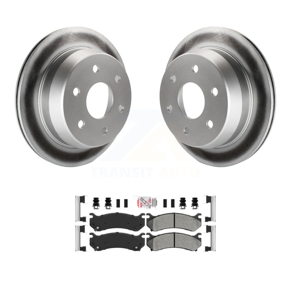 Coated Disc Rotors and Semi-Metallic Brake Pads Kit-KGA-103908 - Kit.bestparts.ca