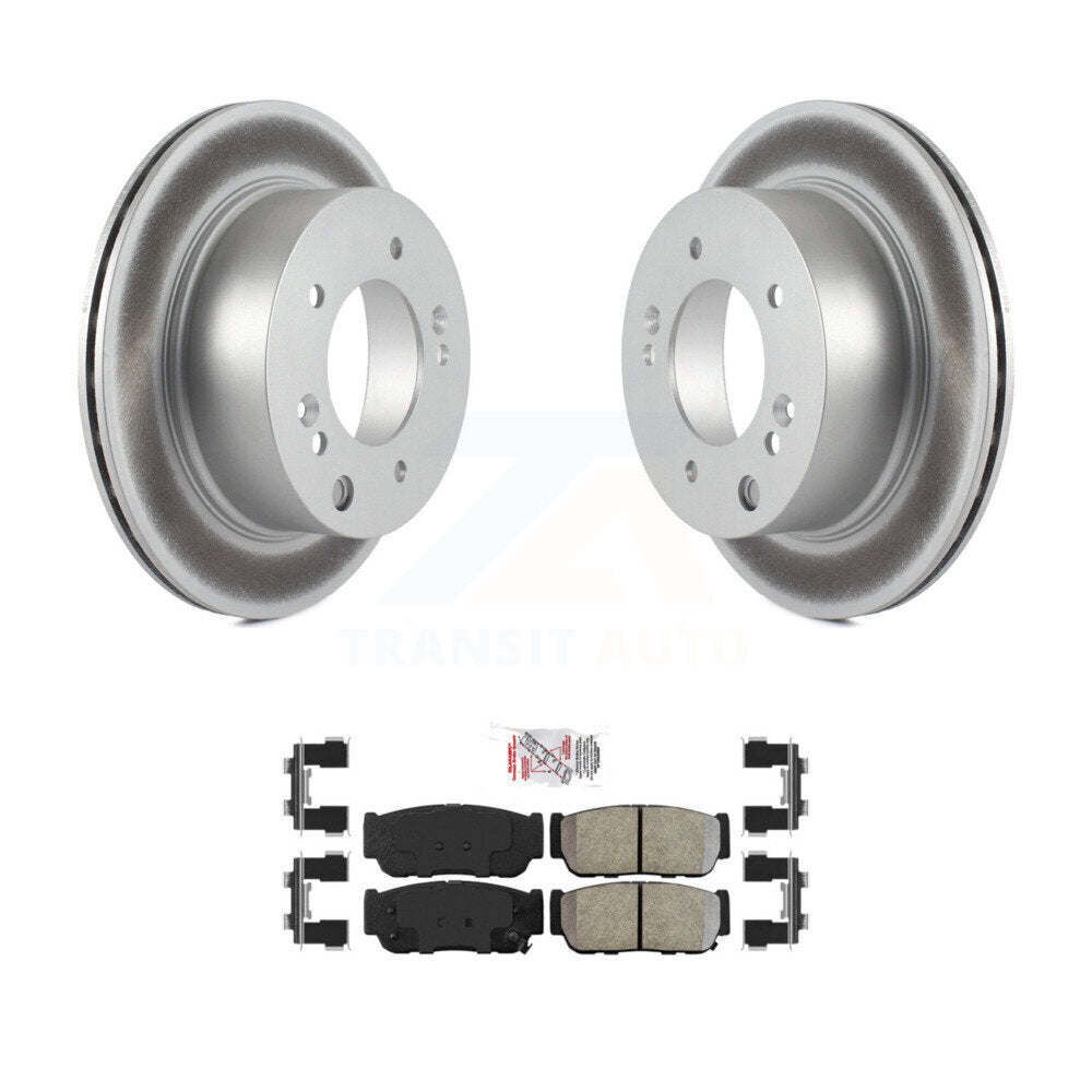 Coated Disc Rotors and Semi-Metallic Brake Pads Kit-KGA-103910 - Kit.bestparts.ca Kit.bestparts.ca