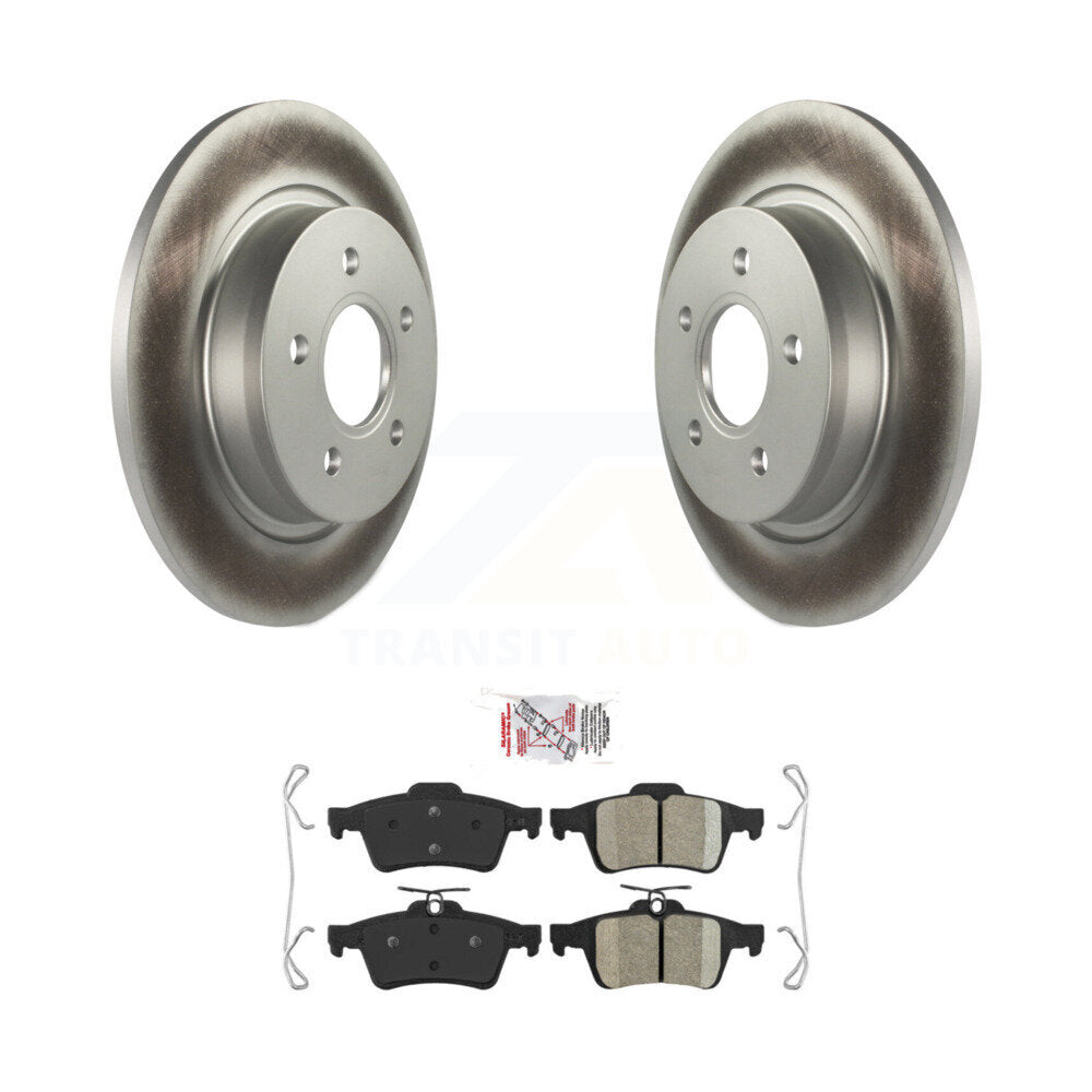 Coated Disc Rotors and Ceramic Brake Pads Kit-KGA-103925 - Kit.bestparts.ca