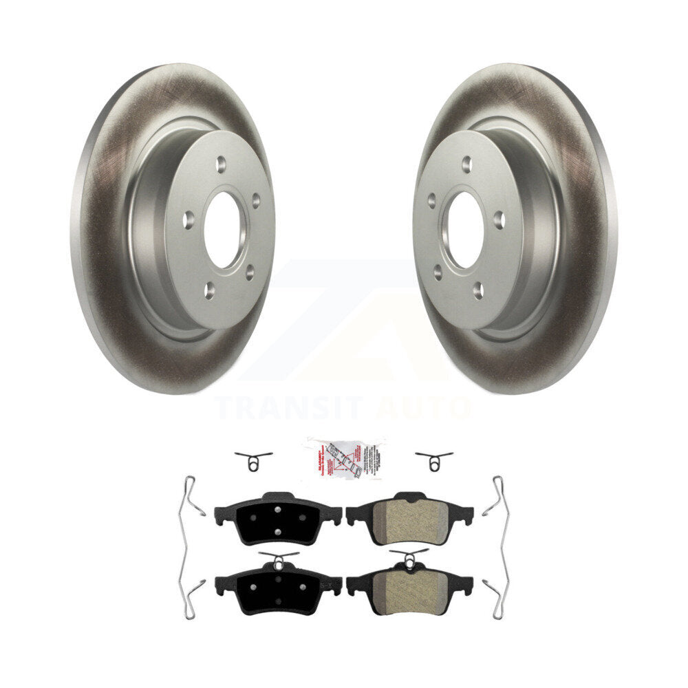 Coated Disc Rotors and Semi-Metallic Brake Pads Kit-KGA-103926 - Kit.bestparts.ca