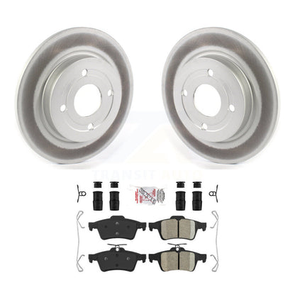 Coated Disc Rotors and Ceramic Brake Pads Kit-KGA-103942 - Kit.bestparts.ca
