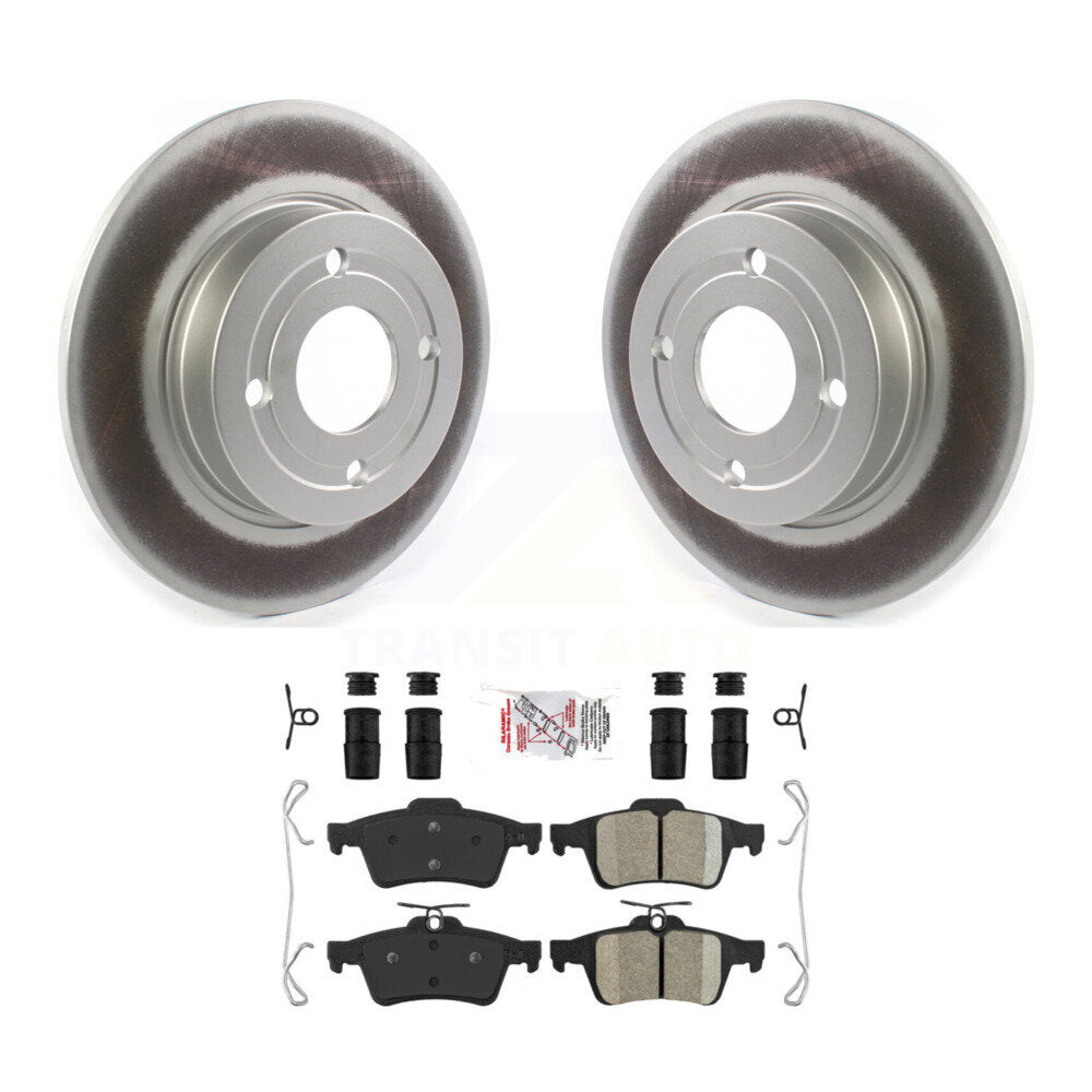 Coated Disc Rotors and Ceramic Brake Pads Kit-KGA-103943 - Kit.bestparts.ca