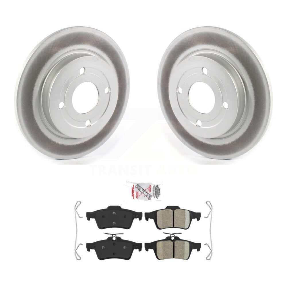 Coated Disc Rotors and Ceramic Brake Pads Kit-KGA-103944 - Kit.bestparts.ca