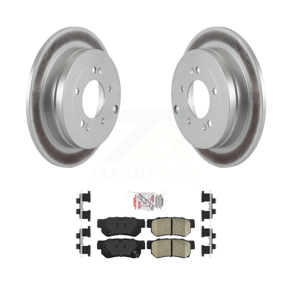 Coated Disc Rotors and Ceramic Brake Pads Kit-KGA-103963 - Kit.bestparts.ca