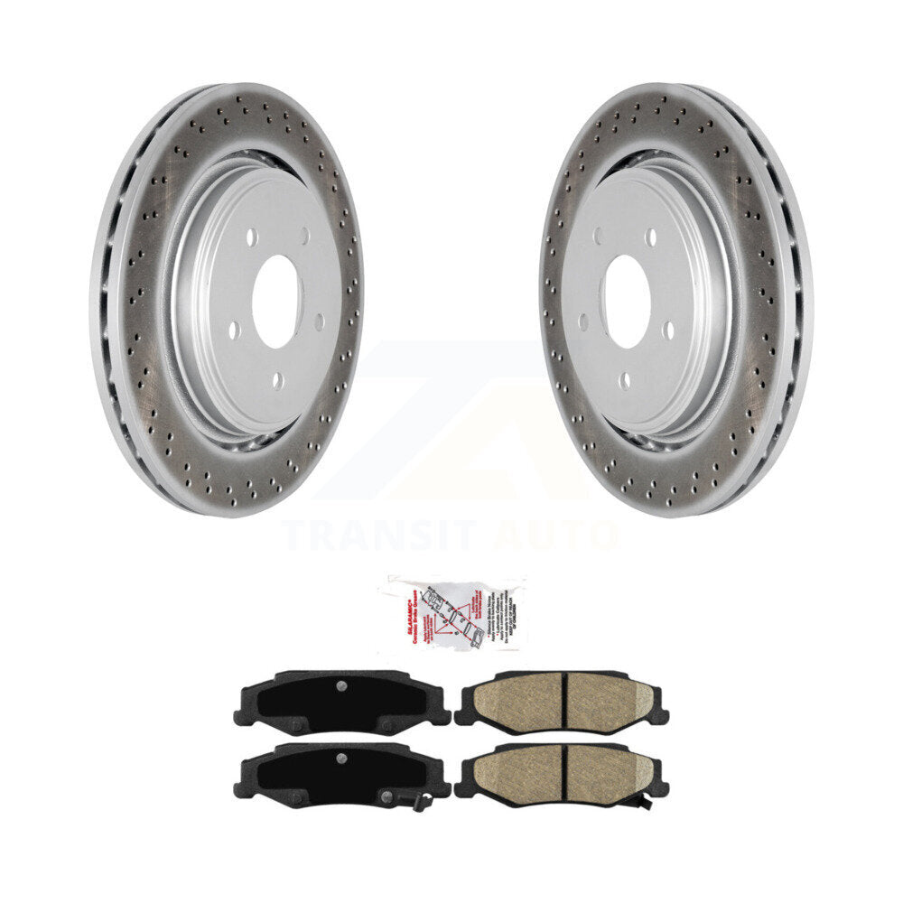 Coated Disc Rotors and Ceramic Brake Pads Kit-KGA-103967 - Kit.bestparts.ca