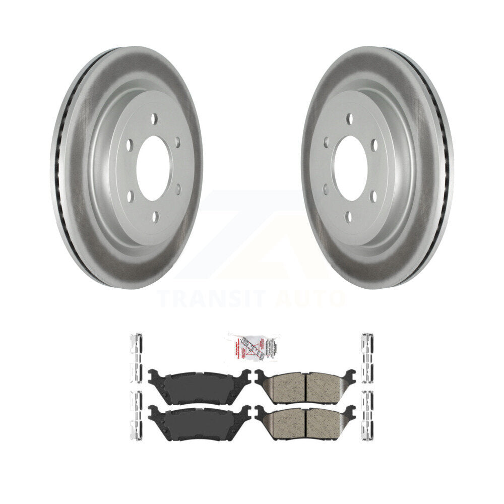 Coated Disc Rotors and Ceramic Brake Pads Kit-KGA-103987 - Kit.bestparts.ca