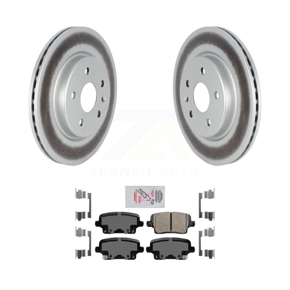 Coated Disc Rotors and Ceramic Brake Pads Kit-KGA-104043 - Kit.bestparts.ca Kit.bestparts.ca
